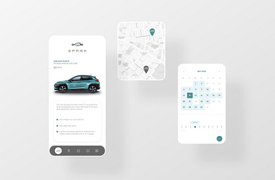 Date Picker city dailyui080 date picker electric car le lime lyft map spark uber