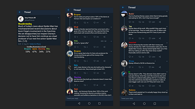 Twitter Reaction Keyword app art design illustration twitter twitter feed ui