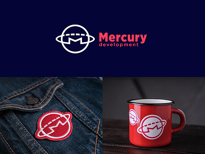 my Mercury Logo for Design Contest identity logo mercdev mercury