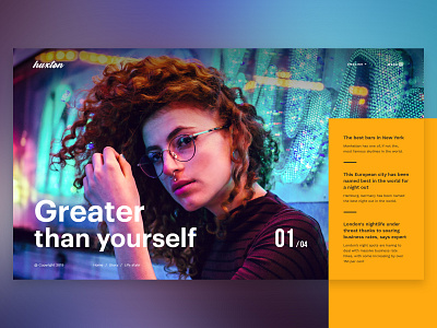 The Huxton Concept Hero Slider creative design ecommerce hero image hero slider minimal multipurpose theme for wordpress typography ui ux wordpress