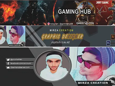 Professional BANNERS branding design fiverr graphic graphic art graphic design designer illustration logo logo design typography