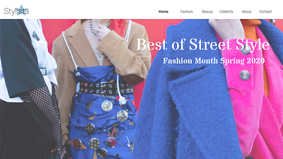 Stylista Landing Page