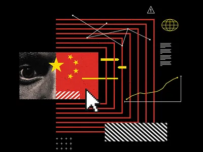 Atlantic Illustration collage editorial geometry illustration layout pattern type