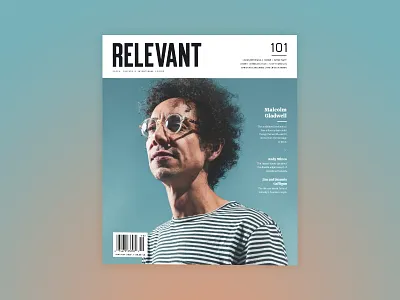 RELEVANT issue 101 creative direction design graphic design magazine