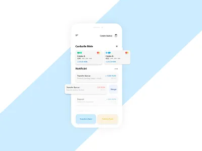 Minimalist Banking App bank banking banking app concept illustration inspire logo minimalist minimalist design money music romania ui uiux ux