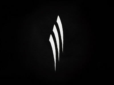 Three Marks abstract abstract art abstract design album cover art claw graphic design herm the younger hermtheyounger illustration