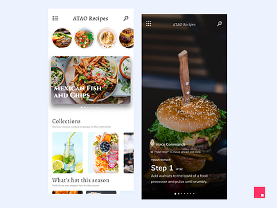 Skittles - Recipe app app design food app freebie invision studio invisionstudio narration recipe recipe app ui design ui kit ui kits voice app