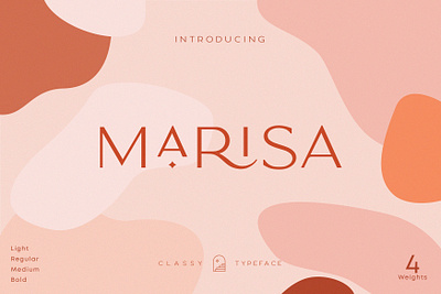Classy Marisa - Elegant Typeface bold bold fonts classy classy font classy fonts elegant elegant font elegant fonts font design fonts collection light font logo medium font modern fonts regular font sans serif serif serif font typeface typography