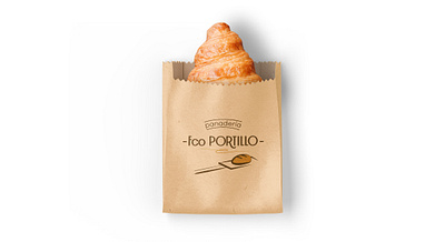 Portillo bakery design graphic design logo rebranding vector