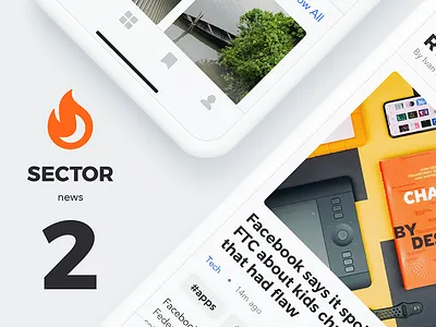 Sector UI Kit. News adobe xd ui kit digital goods mobile news news news app ios news app templates news apps news ios news ui kit newsfeed sketch news sketch ui kit xd ui kit