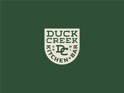 Kitchen + Bar identity logo