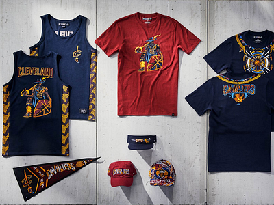 Cleveland Cavaliers x Yo! Blocknation cavaliers cleveland graphics headwear nba