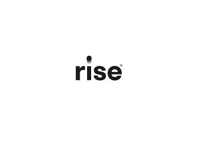 Rise Logo brand identity icon lettering logo logodesign mark rise tallantdesign typography vector