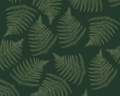 Big Family Home Pattern blog green illustration leaves pattern