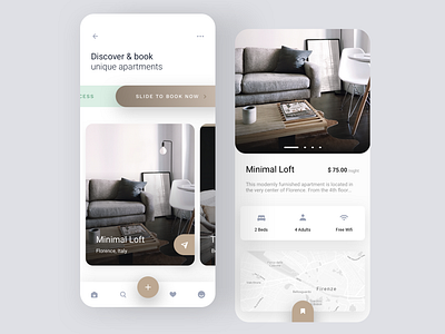 Daily UI #67 | Hotel Booking airbnb apartment booking booking app booking system bookings concept daily 100 challenge daily ui daily ui 067 daily ui challenge dailyui dailyuichallenge hotel booking hotel booking app interface redesign ui ux