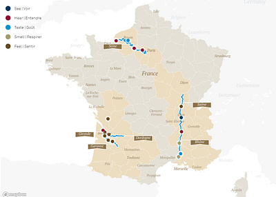 Cruise Map France chart data analysis data visualisation data viz dataviz geographic illustration information design interactive design interactive map mapping maps storytelling travel travel app trips ui uidesign uiux vector