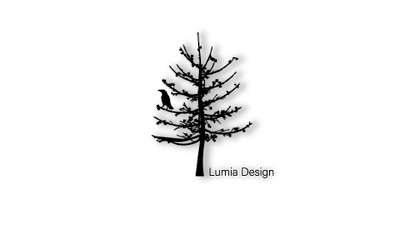 LumiaDesign ai black white logo logo design