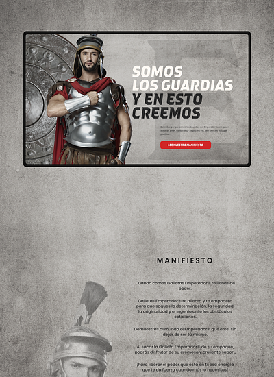 Guardias clean design emperador guardias mexico ui ui ux uidesign ux warrior web website