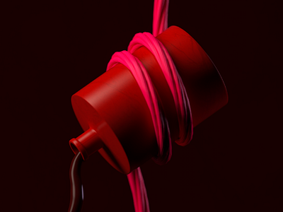 Pour it you saucy boi c4d falling illustration model pour redshift rope saucy