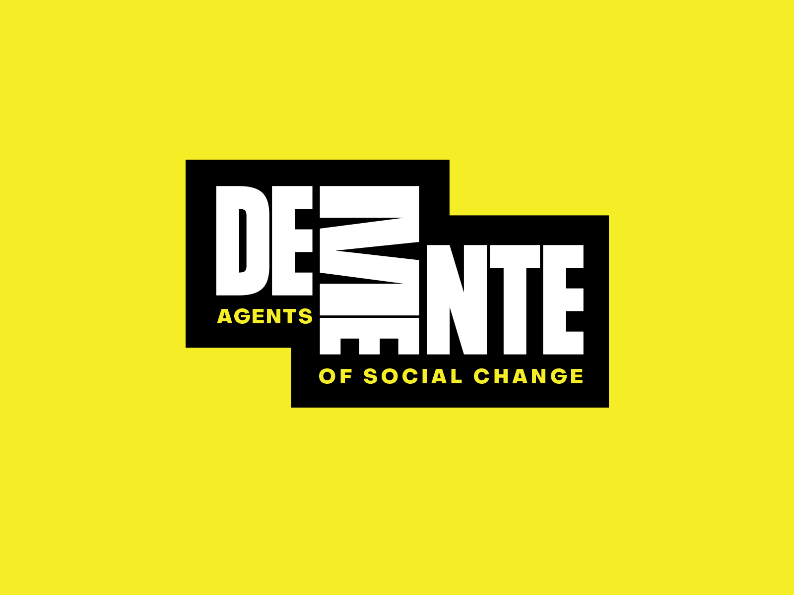 DEMENTE (variant) animation art direction art director brand branding color design logo logo design logo designer logo designs mark mexico typography vector