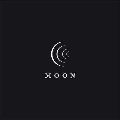 Logo a day 072 - Moon everyday icon a day icon design icon inspiration logo a day logo inspiration minimal moon space space design