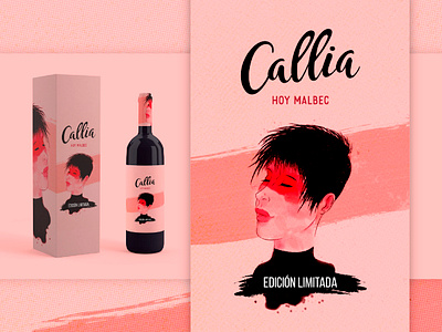 Wine Label Illustration | Bodegas Callia adobe illustrator adobe photoshop artwork contest design eyes illustration illustrations illustrator labeldesign photoshop wine wine bottle wine label