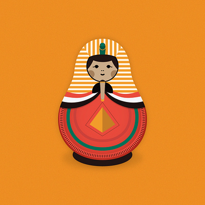 Egypt Matryoshka egypt egyptian russia2018 russian russian doll