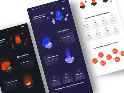 Cloud network collection art design illustration interface interface design typography ue ui ux web web design