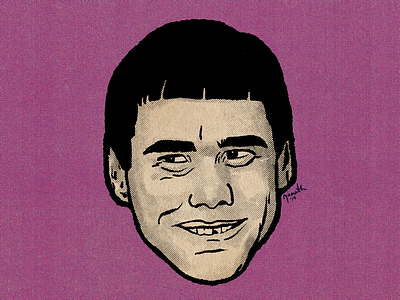 Lloyd Christmas beat tones comedian comedy drawing dumb and dumber illustration jim carrey lloyd christmas