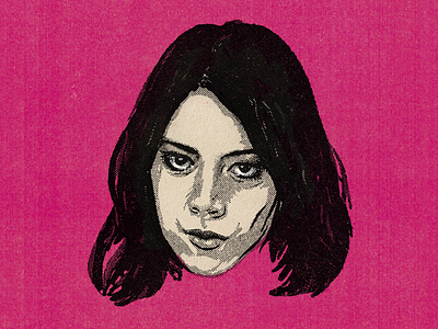 April Ludgate aubrey plaza illustration ipad ontario ottawa parks and recreation portrait procreate