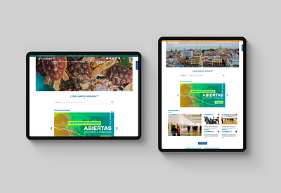 Utadeo | Campus Cartagena & Santa Marta adobe xd concept design proposal ui design ux ux design vector webdesign