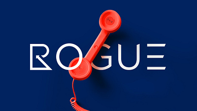 Rogue Logo adobe illustrator branding logo logodesign logotype rogue
