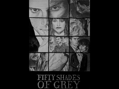 Fifty Shades Of Grey art charcoal drawing erotic fifty grey hot movie movie art pencil pencil sketch realism realistic romance shades sketch