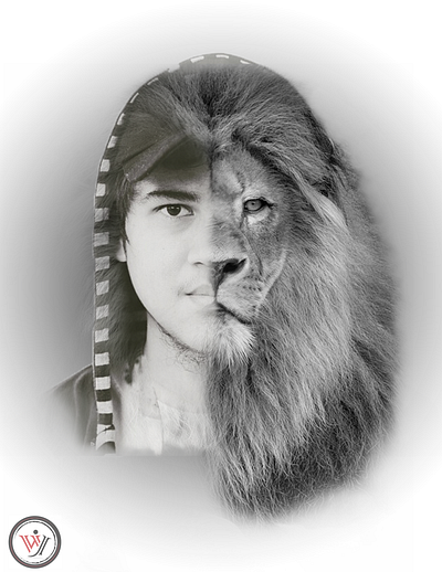 El leon. photo manipulation photoshop