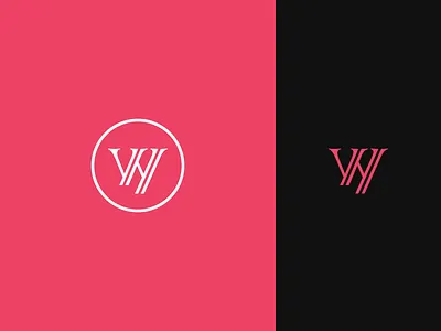 WH - Monogram classic logo minimal monogram monogram logo wh