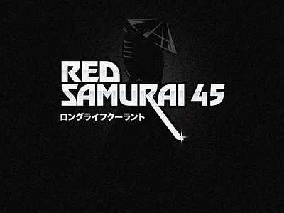 RedSamurai art japanese logo red samurai