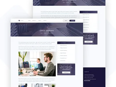 Jirono - IT Solutions and Corporate Template agency app business corporate creative landing network portfolio software solutions startup themeforest