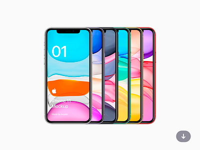 Freebie iPhone 11 Mockup - PSD app design download free freebie freebie psd graphic design ios ios 13 iphone iphone 11 iphone 11 mockup iphone 11 pro iphone mockup mockup psd ui uiux user interface