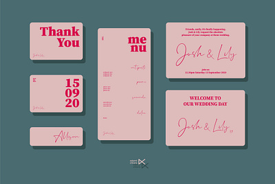 Wedding Stationery branding design graphic graphic design illustrator lettering minimal stationery stationery design typography vector wedding