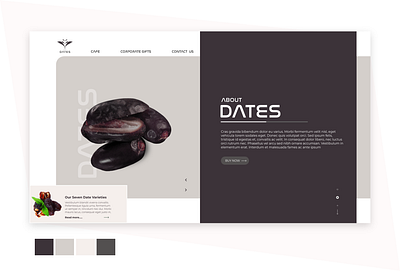 Landing page for the dates website branding dates design interface ladingpage landing page mobile design ui ux website website design