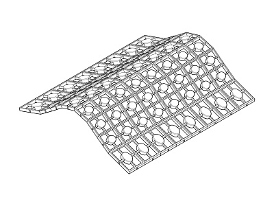 Diagrammatic; Space Frame; Atom architecture arup atom atomic age civic engineering installation space frame structure