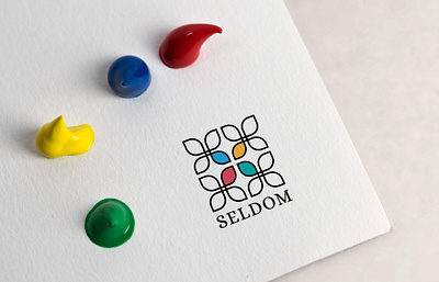 Seldom Logo brand branding clean design icon identity illustration logo type vector