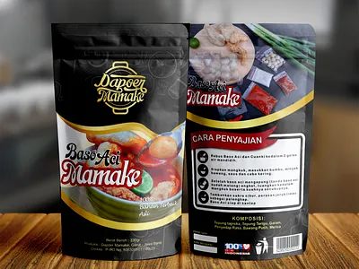 Baso Aci Mamake Packaging Design Project packaging design