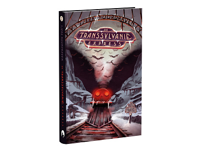 Part 2: De Transsylvanië Express book bookcover childrensbook collage coverdesign coverillustration horrorboek illustration surrualism