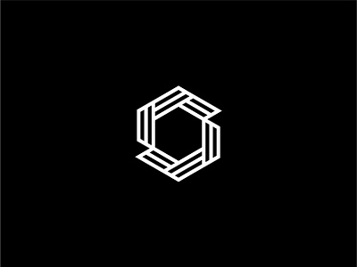 S Hexagon abstract brand branding business design digital geometric graphic icon identity inspiration letter logo mark marketing s symbol tech typography web