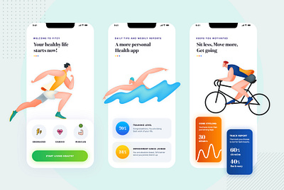 Fittness app UI app design app designer dubai designer fitness fitness app free psd health health app healthy illustration lifestyle minimal mobile app onboarding screen onboarding ui ui ui design ui designer ux designer website banner