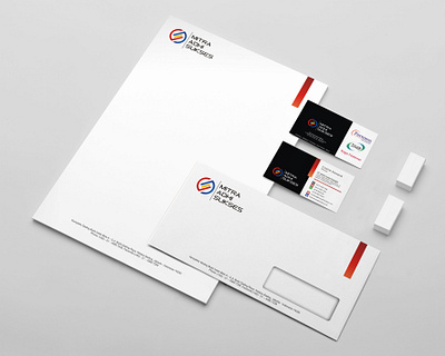 Bunding Logo+Stationary Project branding business card logo stationery design