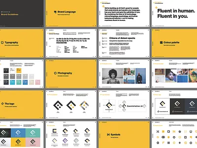Constellation AI Brand Guidelines brand guide brand guidelines branding