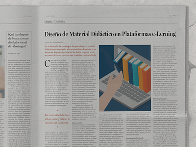 Newspaper – 3D visualization (Work in Progress 🤔) 3d c4d cinema 4d diario diseño editorial displacement editorial design modeling news newspaper periodico print render rendering shading texturing typography