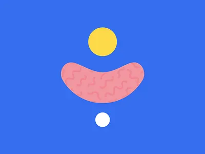 Play with #shapes 2 adobecreativesuite blue bold circle design flat geometry illustration illustrator minimal pattern pink shapes vector yellow